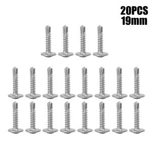 Stainless Steel Self Drilling Screws Round Washer Screws Fastener Phillips Truss Head High Strength Corrosion Self-Tapping Screw