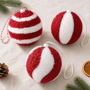NAELIN 10CM Đồ trang trí cây thông Noel Mút Bề mềm mại dây chuyền hình cây thông Noel Chất lượng cao. Có thể tái sử dụng. treo trang trí Cây thông Noel