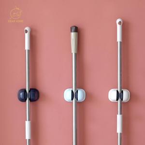 Dear Home ที่เก็บไม้กวาด ที่เก็บไม้ถูพื้น ตะขอเก็บไม้ถูพื้น mop ชั้นวางห้องน้ำถ้วยดูด ตะขอเก็บไม้กวาด ตะขอติดผนัง