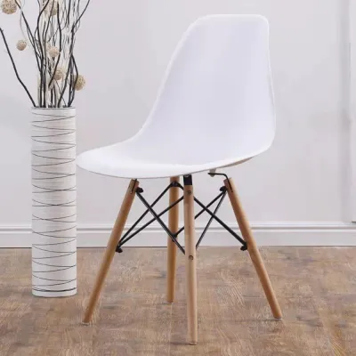 Curvy Eames Chair with PP Material for Dining Chair Office Chair Study Chair Living Cafe Kerusi Makan Kerusi Pejabat