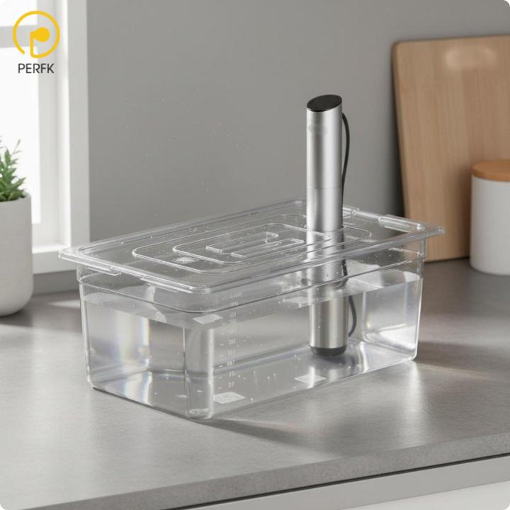 Temperature Controlled Co Polycarbonate Sous Vide Container 11L Cooking ...