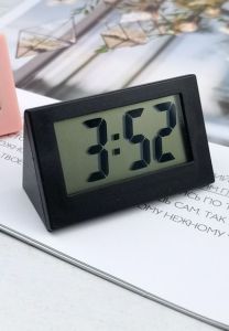 Đồng hồ điện tử để bàn mini màn hình Lcd  tiện dụng đồng hồ để bàn học cute nhỏ gọn xem được ngày tháng