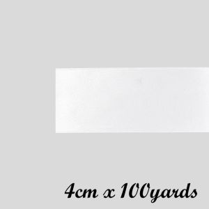 Cuộn ruy băng lụa satin trơn khổ 100yard lõi xốp