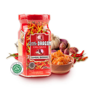 Saus Sambal Bawang Terasi Pedas Otentik Halal Little Dragon Chili