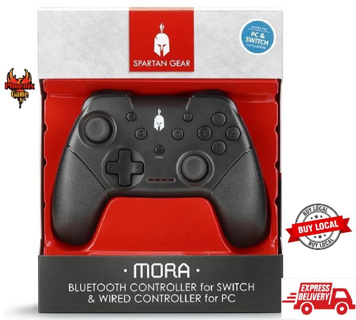 Nintendo Switch Spartan Gear Mora Wireless Controller (Wired