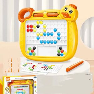 [TM77]Mainan Anak Papan Magnet / Magnetic Board Drawing / Papan Manik Magnet Serbaguna / Mainan Edukasi Kreatifitas / Papan Gambar Motif Kepiting Bebek