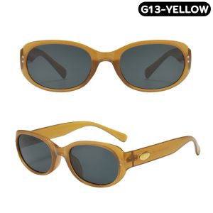 แฟชั่นเกาหลี แว่นกันแดดตาแมว รูปไข่ hip-hop ทรงฮิต แว่นตาแฟชั่น เรโทร เครื่องประดับแฟชั่น  ป้องกันแสงแดด กันUV400