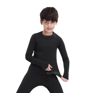 MANSET ANAK LENGAN PANJANG LUBANG JARI OLAHRAGA BASELAYER KIDS SPORT SEPABOKBOLA FUTSAL
