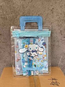SCCS~Best Gift 6in1 Cartoon School Stationery Set Childrens Day Birthday Party Gift School Supplies
