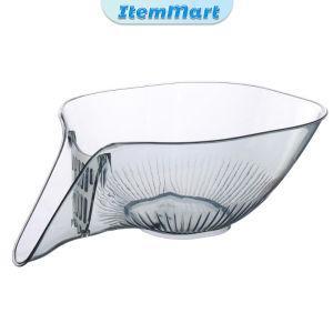 ItemMart Multifunctional Drain Basket Kitchen Vegetable Basin Creative Fruit Plate for Washing Vegetable Fruit Salad