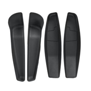 4Pcs Car Door Storage Organizers Quick Installation Not Slip Interior Door Storage Boxes for Automotives Juniper 2025