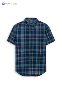 Áo sơ mi ngắn tay dáng ôm DGC  -  Sơ mi ngắn tay dáng ôm chất liệu vải Cotton thoáng mát thấm hút mồ hôi tốt. -  SASNBC33M