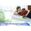Gối chống trào ngược dạ dày người lớn YOROKOBI đỉnh nhọn 16-18cm ,Chống trào ngược dạ dày ,gối chống nôn ói ,gối chống trào acid, ơ hơi, ợ chua, ngáy, các triệu chứng viêm họng mãn tính,hàng thương hiệu  hàng cao cấp BH 1 NĂM. 