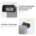 KIWIFOTOS KE Series Long Viewfinder Eyecup Eye Cup Eyepiece for Sony A6700 Camera Compatible with Sony FDA-EP20 Eyecup, High-quality ABS Plastic and Soft Silicone Material. 
