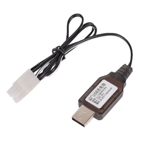 สาย USB ขนาดกะทัดรัดสำหรับ8.4V NiMH NiCD ชาร์จได้ในรีโมทไฟของเล่นและเครื่องมือทางไฟฟ้าสำหรับเรือรถรีโมท