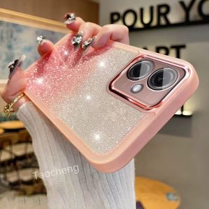 Casing For Vivo Y17s Y27 Y36 Y78 Y28 Y03 VivoY27 s Y27s Y 27 36 78 4G 5G NFC 2023 Phone Case Clear Matte Glitter Soft TPU Pink Casing Translucent Bling White Shockproof Back Cover