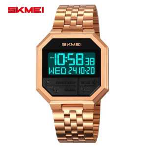 PENGIRIMAN INSTANT // Jam tangan pria wanita digital rantai SKMEI 2350 Original waterresist