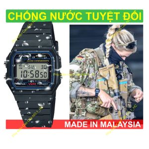 Đồng Hồ CA.S|.O Điện Tử Chống Sốc 1 SX tại Malaysia Chống Nước Tuyệt Đối Pin Lâu 7 Năm Full Chức Năng CH04