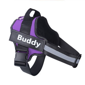 Personalized Dog Harness no pull ReflectiveHarness with Handle For Dog Vest Outdoor Dog Harness Vest With Name Custom Patch
