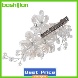bashijian Bridal Flower Hair Clip Hair Jewelry Wedding Hair Accessory Luxury
