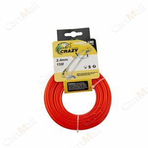 Nylon Trimmer Line 2.4mmx15m 3.0mmx15m Round Shape Hole for Grass Cutter Garden Tools