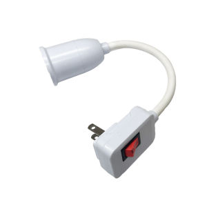Adjustable E27 LED Bulb Socket Lamp Holder Rotating Base Flexible Bend US UK EU Plug Converter Adapter 220V 240V Bedroom Decor