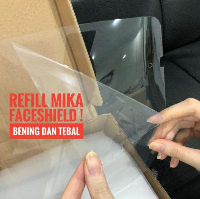 Refill Mika Face Shield Kacamata / Face Shield Nagita Cadangan Refill