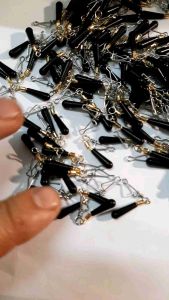 chân cắm phao có khóa link xoay cắm phao câu đơn phao câu lục một vỉ có 6 cái