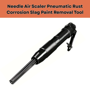 12pcs Needles Pneumatic Straight Rust Remove Tool Air Scaler Pneumatic Rust Corrosion Slag Paint Removal Tool 4000RPM