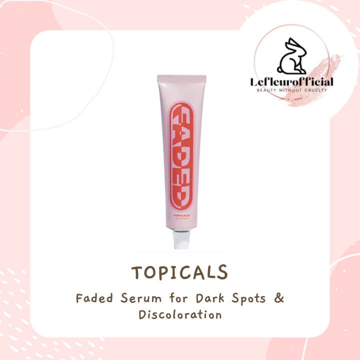 Topicals Faded Serum for Dark Spots & Discoloration | Lazada Singapore