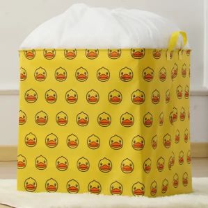 **HOT Selling** 2025 NEW Dirty Clothes Hamper Folding Laundry Basket Cotton Linen Clothing Sorting Bag Dustproof Waterproof Storage Bag Hamper Pakaian Kotor Bakul Dobi Lipat Kapas Linen Beg Isih Pakaian Kalis Habuk Penyimpan Tahan Air 巨无霸收纳袋