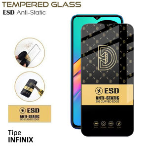 Tempered Glass Static Infinix Full Series | Anti Gores Layar Full Cover Note 30 Smart 7 Hot 20s Zero 20 Hot 10 Hot 12 Note 12 Smart 6 Smart 5