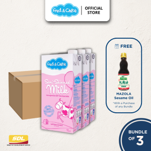 Fred & Chloe Semi-Skimmed Milk 1L