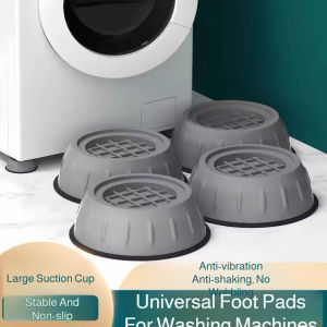 4 PCS washing machine base fixed foot pad bracket fully automatic raising bracket