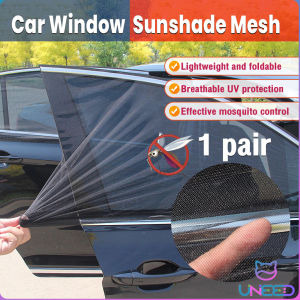 Need. Car Window Sunshade Mesh Car Mosquito Net Screen 1Pair Visor Mesh Breathable Anti-UV