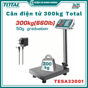 Cân điện tử 300kg Total TESA33001 - Hàng chính hãng
