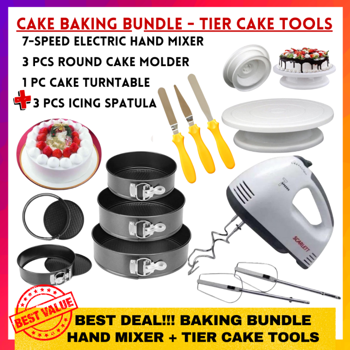 BEST SELLING BAKING Tools and Equipment Set with Electric Hand
