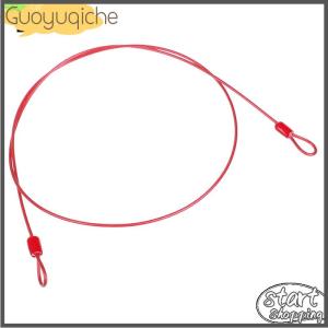 【Guoyuqiche】 Cable steel wire rope for bike lock cycling scooter guard security luggage