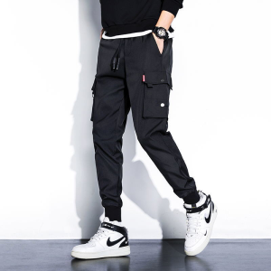 kades กางเกงขายาว ผู้ชาย กางเกงลำลอง สไตล์สตรีท ใส่เที่ยว ใส่สบาย