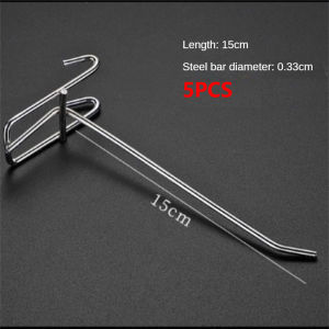 15/20cm Supermarket Screen Hooks for Screen and Grid Wall Wire Mesh Hanging Hooks