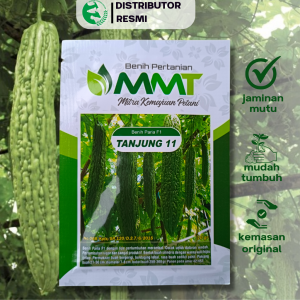 Benih Paria Pare 10 gram Tanjung 11 Asli Cap MMT Vigor