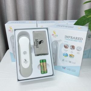 Nhiệt kế hồng ngoại đa năng MOAZ BÉBÉ MB-024 đo trán đo tai môi trường chất lỏng - Bảo hành chính hãng 24 tháng