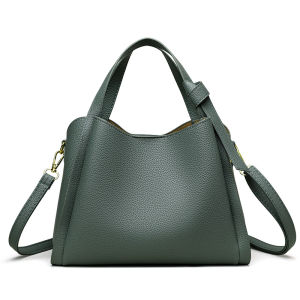 AE Soft leather womens handbag 2026 High-end vegetable basket shoulder bag crossbody stylish and versatile bucket shoulder bag