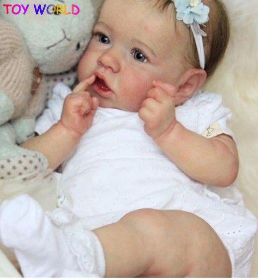 Original 22inch reborn baby live Doll saskia toddler girl lifelike