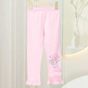 💖Ready Stock💖Kids Girls Sanrio 3D Lace Melody/Kuromi/Frozen Leggings (H81) 立体网纱卡通打底裤