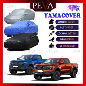 Ford Ranger Raptor New YAMACOVER Single layer 3 Color Car Cover Full Protection Outdoor Waterproof Penutup Kereta Selimut