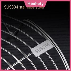 Heabety 1PC thép không gỉ hấp giá đa chức năng nồi hấp Khay Bánh Bao Trứng nướng đứng Bộ đồ ăn nhà bếp nấu ăn đứng