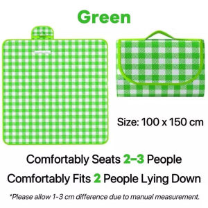 200x300cm Portable Picnic Mat Waterproof Foldable Outdoor Beach Camping Blanket Large Size Easy Carry Travel Mat