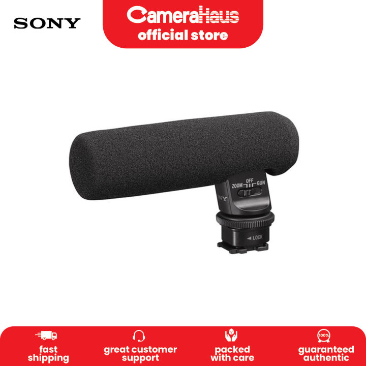 Sony ECM-GZ1M Zoom Microphone for Cameras with Multi-Interface Shoe ...