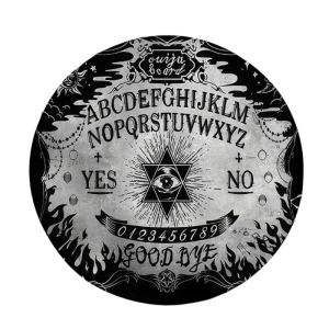 Astrology Pendulums Mat Eye Pattern Mousepad Rubber Divinations Mat Dowsing Pendulums Ceremony Mat for Desk Decoration